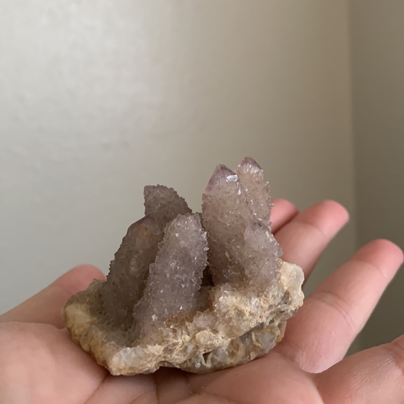 Natural Purple Amethyst Spirit Quartz Cluster Specimen - Picture 9 of 11